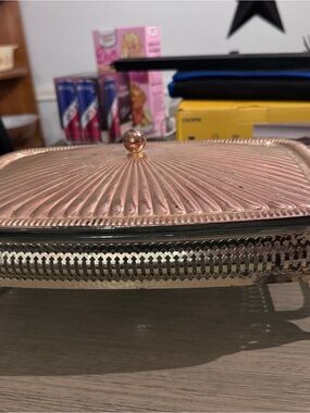 Pyrex Decorative Covered Serving Dish -
